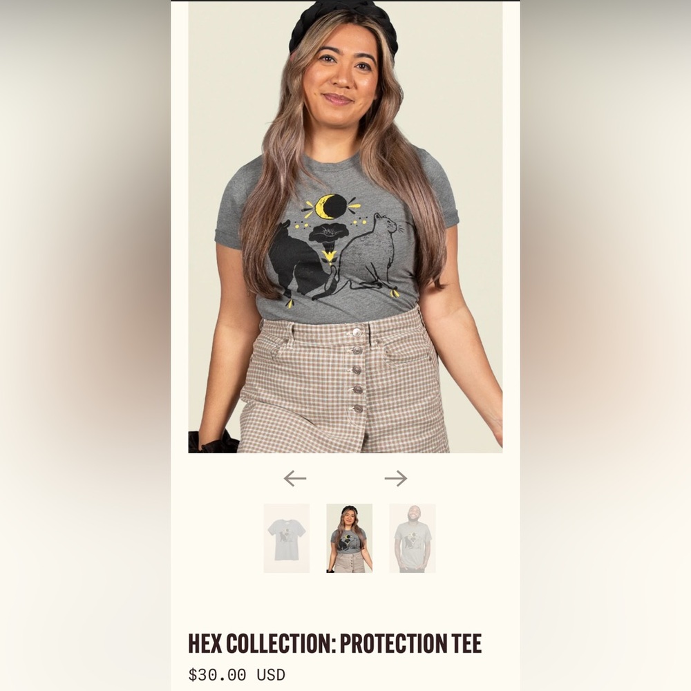 Kin Ship Goods Hex Collection Protection Tee - Picture 8 of 11